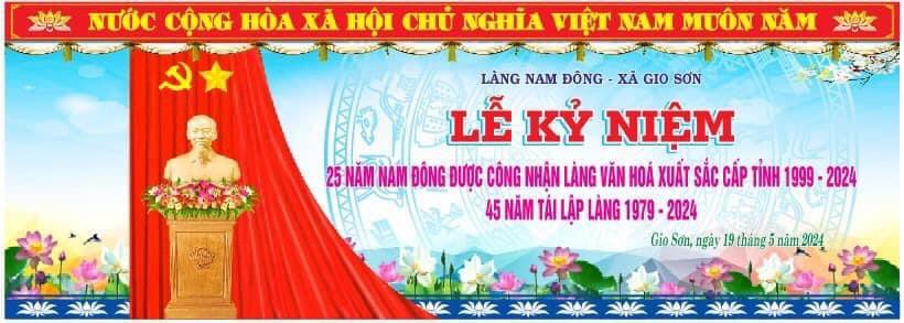 Làng văn hoá Nam Đông tổ chức Lễ kỷ niệm 25 năm được công nhận LVH xuất sắc cấp tỉnh (1999-2024),...